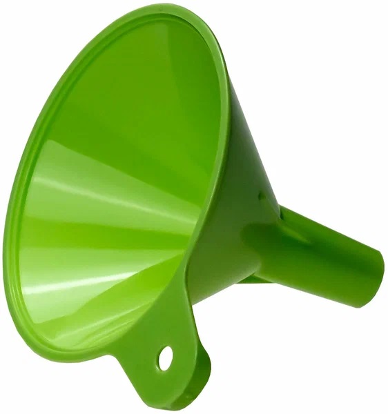 1. Воронка пластм. д.80мм средняя ПОЛИМЕРБЫТ