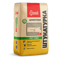 Штукатурка Цементная 25кг (Старатели) 1/63