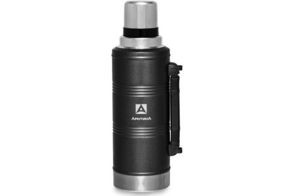 1. Термос Арктика 2200 мл, арт.106-2200Р-BK Черный модель УАЗИК