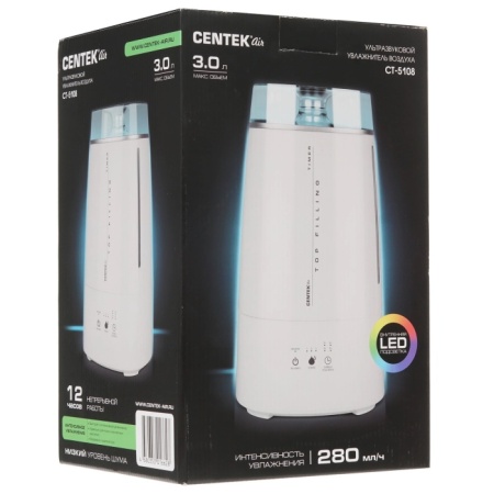 5. Ультразвуковой увлажнитель воздуха Centek CT-5108