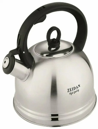 Чайник ZEIDAN 2,5л Z-4038 со свист,нерж,инд.дно