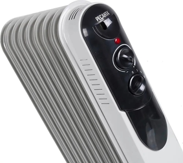 4. Масляный радиатор ОМПТ- 9Н (2 кВт) Ресанта