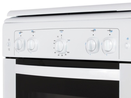 4. Газ.плита GEFEST 6100-02 0009 белый, 4к,60х60