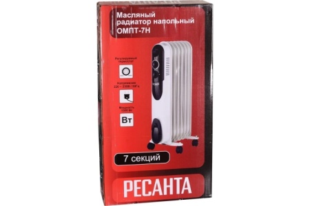 5. Обогреватель  Ресанта ОМПТ-7Н 7 секц.
